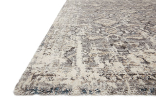 Loloi Theory THY-03 Natural / Grey Area Rug Corner Image