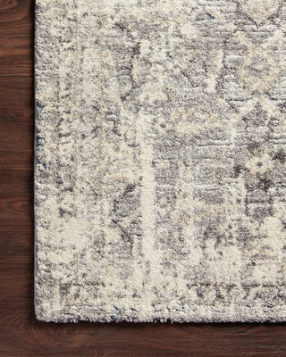 Loloi Theory THY-03 Natural / Grey Area Rug Corner Image