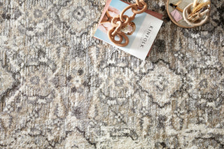 Loloi Theory THY-03 Natural / Grey Area Rug Lifestyle Image Feature
