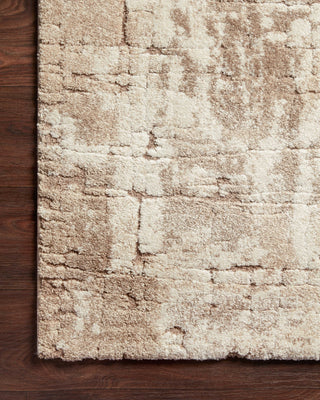 Loloi Theory THY-07 Beige / Taupe Area Rug Corner Image