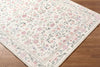 Livabliss Thistle THT-2300 The Prominent Colors In Rug Are: 'ivory Machine Washable Area Corner Shot