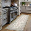 Livabliss Thistle THT-2301 Ivory Machine Washable Area Rug Room Scene