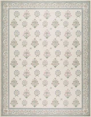 Livabliss Thistle THT-2301 Ivory Machine Washable Area Rug Main