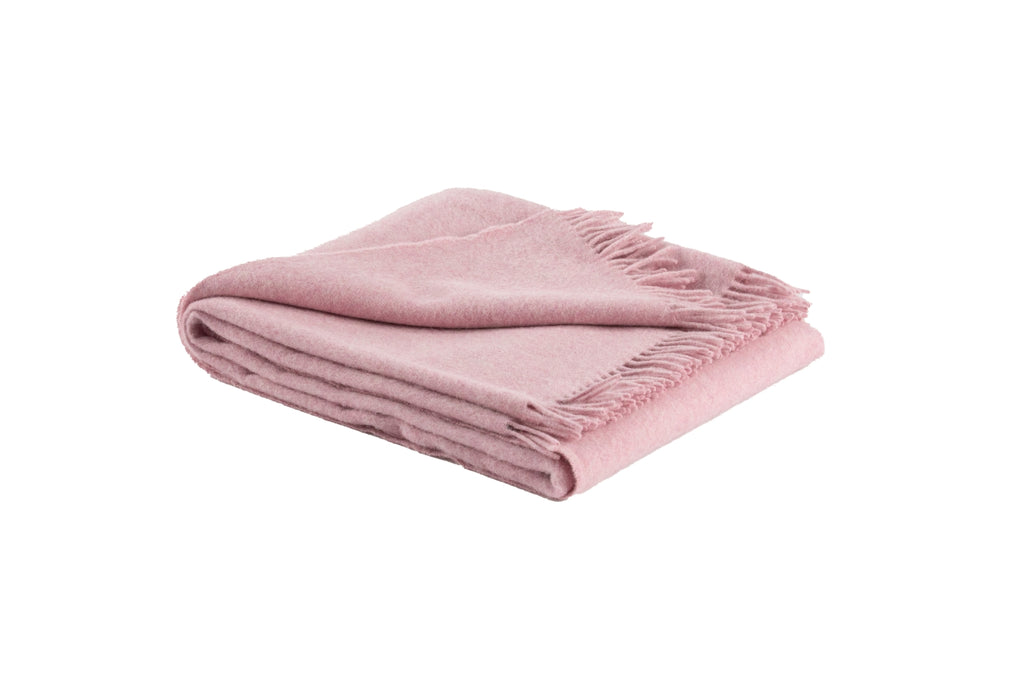 Auskin Alpaca Sandoy Rose Pink Throw main image