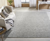 Ancient Boundaries Tides TID-1235 Grey Granite Area Rug Lifestyle Image Feature