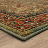Karastan Spice Market Tigris Aquamarine Area Rug Angle Image