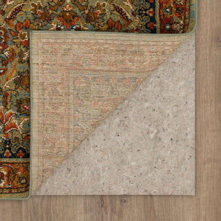 Karastan Spice Market Tigris Aquamarine Area Rug Back Image