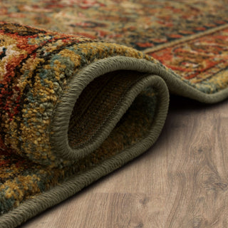 Karastan Spice Market Tigris Aquamarine Area Rug Detail Image