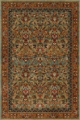 Karastan Spice Market Tigris Aquamarine Area Rug Main Image