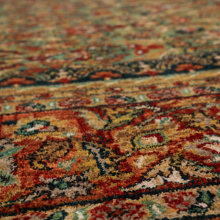 Karastan Spice Market Tigris Aquamarine Area Rug Detail Image