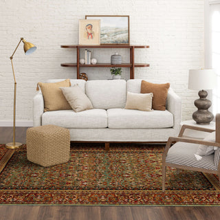 Karastan Spice Market Tigris Aquamarine Area Rug Lifestyle Image