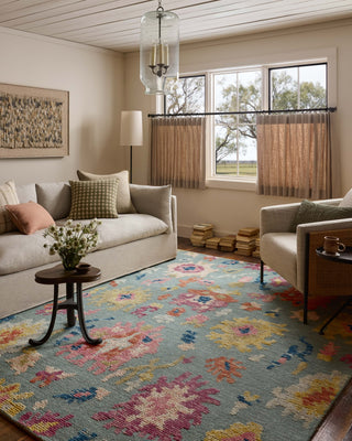 Loloi Tilly TIL-01 Spa / Multi Area Rug Lifestyle Image Feature