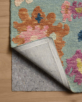 Loloi Tilly TIL-01 Spa / Multi Area Rug Backing Image