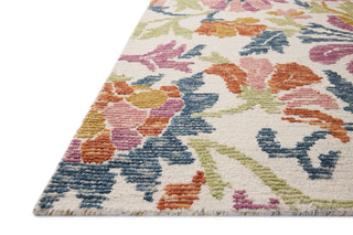 Loloi Tilly TIL-02 Ivory / Multi Area Rug Corner Image