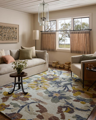 Loloi Tilly TIL-03 Bone / Multi Area Rug Lifestyle Image Feature