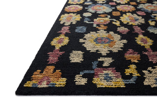 Loloi Tilly TIL-04 Midnight / Multi Area Rug Corner Image