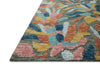 Loloi Tilly TIL-05 Green / Multi Area Rug Corner Image