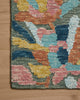 Loloi Tilly TIL-05 Green / Multi Area Rug Corner Image