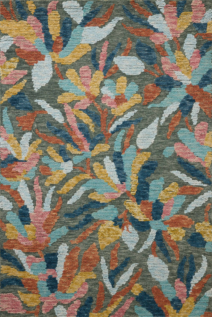 Loloi Tilly TIL-05 Green / Multi Area Rug main image