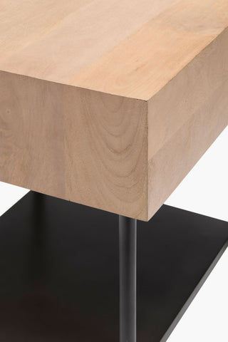 Surya Timo TIMO-003 Brown / Black Furniture Corner Shot