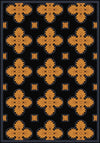 Joy Carpets Any Day Matinee Tivoli Black Area Rug