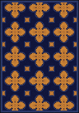 Joy Carpets Any Day Matinee Tivoli Navy Area Rug