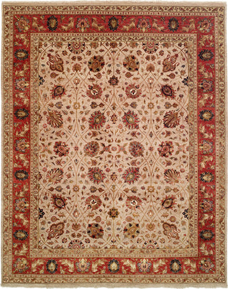 Kalaty Tabernacle TK-481 Ivory/Rust Area Rug