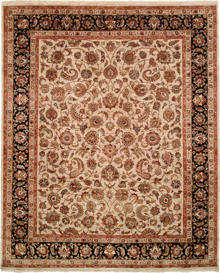 Kalaty Tabernacle TK-482 Ivory/Black Area Rug