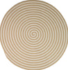 Colonial Mills Tiki Spiral Doormats TK67 Sandstorm