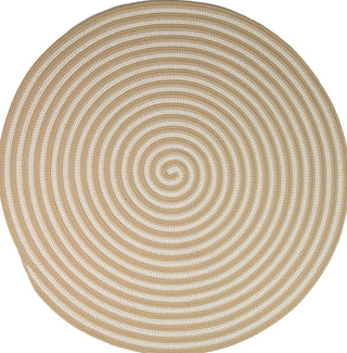 Colonial Mills Tiki Spiral Doormats TK67 Sandstorm