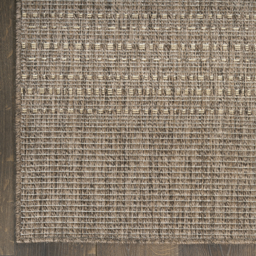 Nourison Tulum TLM01 Brown Area Rug main image