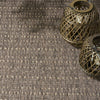 Nourison Tulum TLM01 Brown Area Rug Texture Image