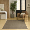 Nourison Tulum TLM01 Brown Area Rug Swatch Image