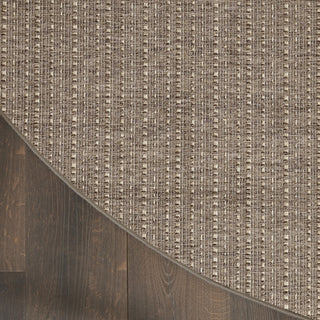Nourison Tulum TLM01 Brown Area Rug Main Image