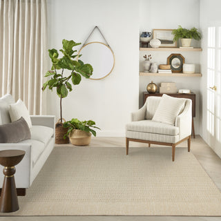 Nourison Tulum TLM01 Cream Area Rug Swatch Image