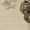 Nourison Tulum TLM01 Cream Area Rug Texture Image