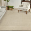 Nourison Tulum TLM01 Cream Area Rug Corner Image
