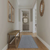 Nourison Tulum TLM01 Denim Area Rug Corner Image