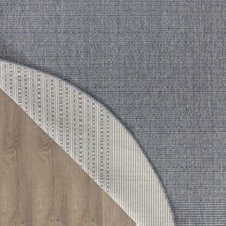 Nourison Tulum TLM01 Denim Area Rug Corner Image