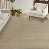 Nourison Tulum TLM01 Taupe Area Rug Corner Image