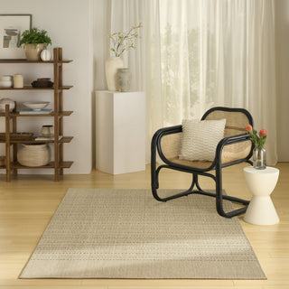 Nourison Tulum TLM01 Taupe Area Rug Corner Image