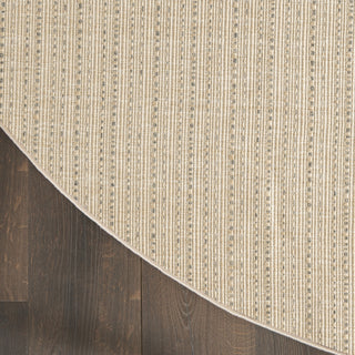Nourison Tulum TLM01 Taupe Area Rug Detail Image