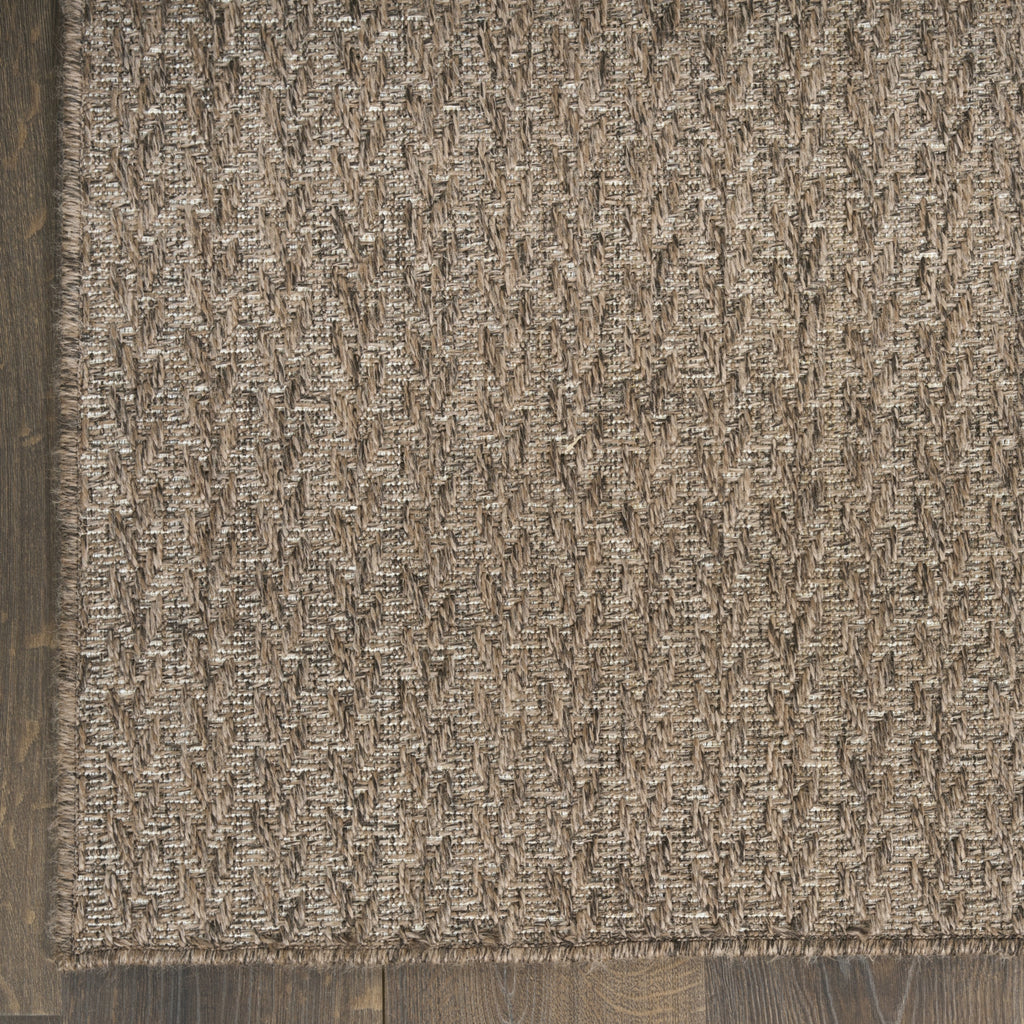 Nourison Tulum TLM02 Brown Area Rug main image