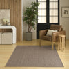 Nourison Tulum TLM02 Brown Area Rug Swatch Image