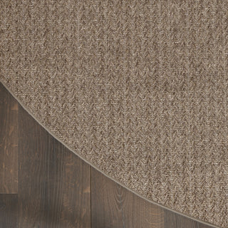 Nourison Tulum TLM02 Brown Area Rug Main Image