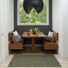 Nourison Tulum TLM02 Olive Area Rug Corner Image