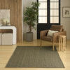 Nourison Tulum TLM02 Olive Area Rug Swatch Image