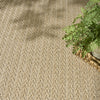 Nourison Tulum TLM02 Taupe Area Rug Texture Image