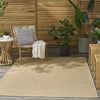 Nourison Tulum TLM02 Taupe Area Rug Corner Image