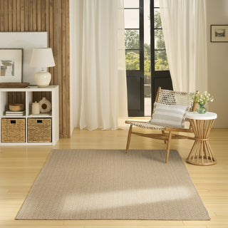 Nourison Tulum TLM02 Taupe Area Rug Swatch Image